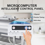 CLIVIA Vacuum Tumbler Marinator, 18L Meat Tumbler Marinator Machine, Three-Speed Automatic Bidirectional Rotation, Stainless Steel Marinating Curing Meat Tenderizer for Chicken Steak Burger Shop