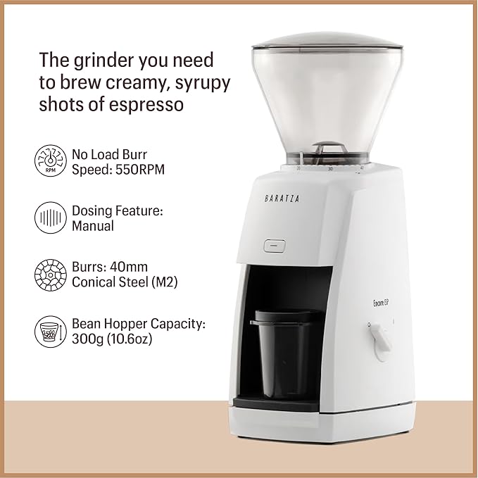 Baratza Encore ESP Coffee Grinder ZCG495WHT, White
