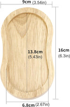 Salt and Pepper Wooden Mill Rest, Wood Colours Pepper Grinder Tray, Work Surface and Dining Table Protector (Pepper Mill not Included)