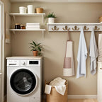 Coat Hooks Wall Hooks for hanging - 15 pack Bronze Double Prong Hook Wall Mounted - Great for Living Room, Bedroom, Entryway, Closet for Coat, Bag, Towel, Hat, Key, Cup, Heavy-Duty, Easy to Install