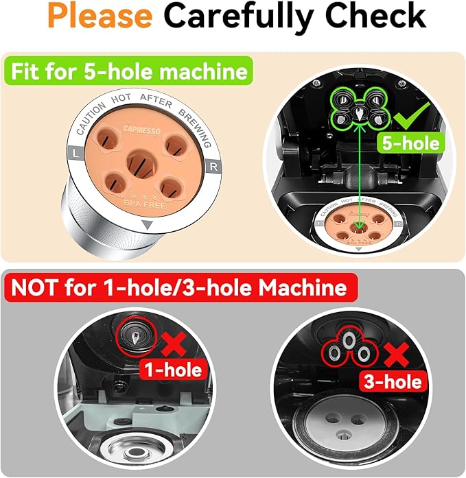 CAPMESSO Reusable K Cups for Keurig: 2025 Updated My K Cup Stainless Steel Coffee Filter Refillable Coffee Pods for K Supreme/K Slim/k-Duo Gen 2/K-Brew Chill with Multistream Technology (2 Pack)