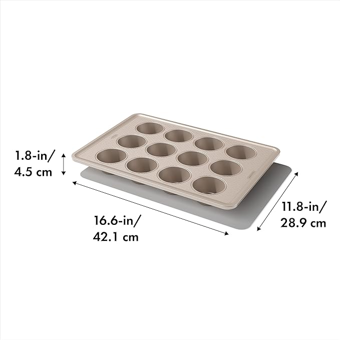 OXO Good Grips Non-Stick Pro 12 Cup Muffin Pan