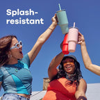 Hydro Flask 40 Oz Travel Tumbler with Handle, Lid and Straw - Insulated Stainless Steel in Lupine