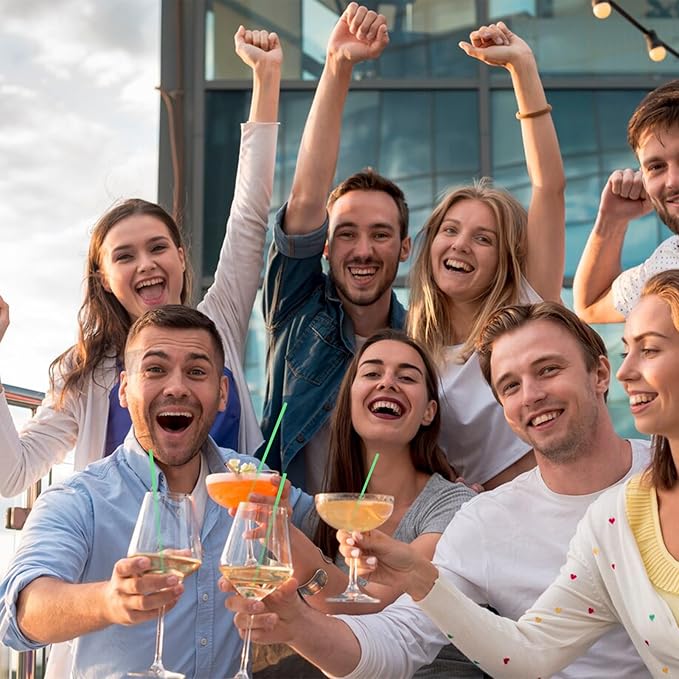 500 Pcs Neon Green Coffee Stir Sticks Set Jade Green Stir Stick Holder Acrylic Coffee Stirrers Holder Cocktail Straws Drink Stirrers for Coffee Bar Tea Party Supplies Restaurant Decor