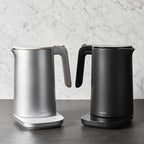 ZWILLING Enfinigy 1.5-Liter Cool Touch Stainless Steel Electric Kettle Pro, Tea Kettle, Silver