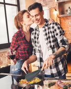 Cooking Spoon for Nonstick Cookwares, Great for Cooking and Serving Sturdy BPA-Free Matte Silicone, Wood Handle Spoon for Mixing, Scoop, and Scrape (GREY)