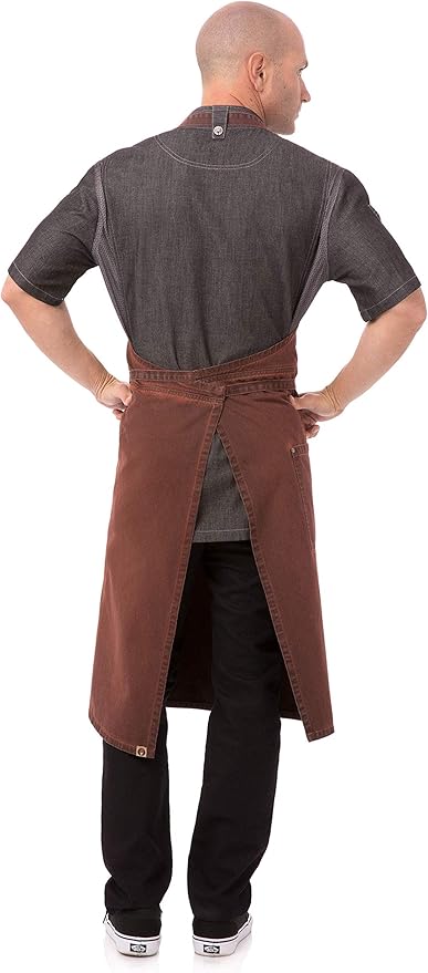 Chef Works Unisex Dorset Chefs Bib Apron