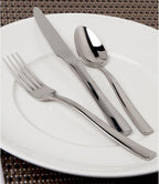 Fortessa Catana 18/10 Stainless Steel Flatware, 5 Piece Place Setting, Service for 1