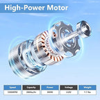 Shaved Ice Machine 300W Electric Ice Crusher 4 Blades Ice Crusher Shaver 2200 RPM Snow Cone Machine 286 lbs/hr Ice Shaving Machine for Home and Commercial