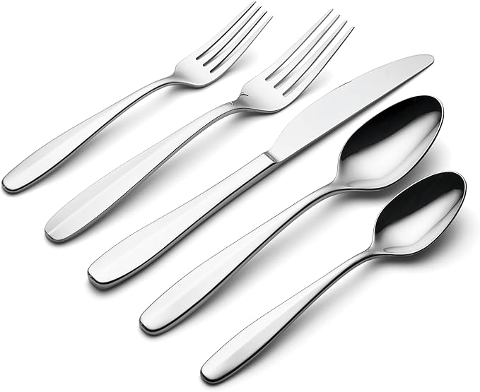Oneida 896125 Oakwood 20 Piece Everyday Flatware Set, Service For 4