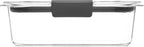 Rubbermaid Brilliance Food Storage Containers, Set of 5 (10 Pieces), BPA-Free, Leak-Proof, Clear