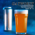 20 oz Beer Glasses Set of 4- Easy to Stack & Lead-Free Classic British Pint Glasses Large Pub Craft Beer Glass for IPA, Pilsner,Clear Tall Glass Cups Great Beer Gifts for Men-Dishwasher Safe