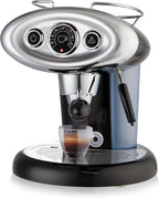 Illy X7.1 Espresso Single-Serve Machine, Barista Quality Espresso Machine for iperEspresso capsules with Milk Frother Steam Wand (Black)