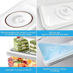 Vacuum Sealer, vacuum sealer for food(Small Vacuum Sealer+ 3 Vacuum Food Containers)