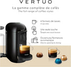 Nespresso Vertuo Plus Coffee and Espresso Maker by Breville, Ink Black