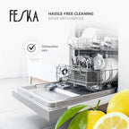 Stainless Steel Lemon Squeezer - Premium Citrus Juicer - Lime Squeezer for Seedless Juicing - Stainless Steel Hand Juicer 2 pcs - Easy to Wash Lemon Press