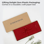 D'Moksha Homes Linen Red Table Runner 96 Inches Long - 100% Pure Linen Table Runner 14 x 96 Inch for Summer, Fall and Halloween - Classic Hemstitch