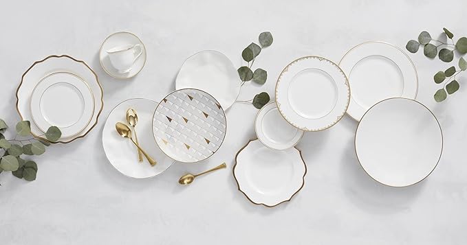 Lenox White Trianna Dinner Plate, 1.70 LB