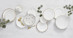 Lenox White Trianna Gold Salad Plate, 1.27 LB