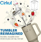 Cirkul 40oz Stainless Steel Insulated Tumbler Bundle in Ranger- Includes Flavor Cartridge Drink Mix Variety Pack, Zero Calories, No Sugar