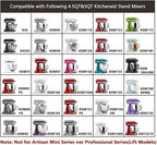 Stainless Steel 5.5 QT Bowl for KitchenAid Artisan & Classic Tilt-head Stand Mixers - Replacement Bowl Compatible with KitchenAid Mixers
