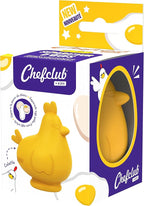 Egg Separator, Chicken Shape, Egg White Separator, Raw Eggs - No Drip, No Mess - Food Grade Silicone, Kitchen Cooking, Kitchen Gadgets Unique Baking Tools (Yellow)