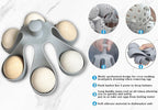 Egg Poacher,Egg Cooker for Making Soft or Hard Boiled Eggs,Poached Egg Brackets for Easy Cooking (6 egg)