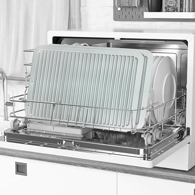 2 Pcs Gray Silicone Trivets 16"x12" Heat Resistant Trivets for Hot Pots and Pans Nonslip and Heat Resistant Hot Pads Silicone Square Trivet Mat Heat Resistant Mats for Countertop