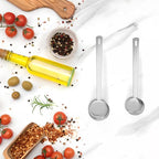2PCS 2 Tablespoon Coffee Scoop, Long Handle Measuring Spoon, Two tbsp (30ml, 1/8cup) Stainless Steel Scooper