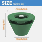 Silicone Anti-Leak Coffee Spout for Keurig K-Mini & Express - Splash-Proof Accessory, No Mess Drip-Free Design, Easy to Clean & Reusable (Green)