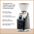 Baratza Virtuoso+ Coffee Grinder ZCG587BLK, Black