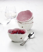 Lenox 897769 Butterfly Meadow Floral Dessert Bowls, Pink, Set of 4