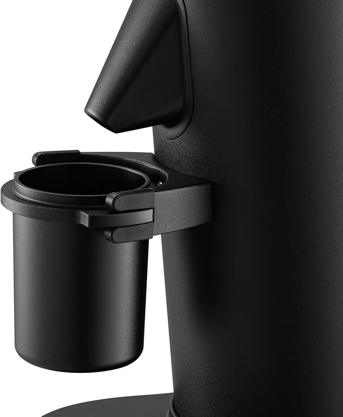 T64 Single Dose Coffee Grinder, 64mm Flat Burrs Electric Espresso Grinder (Black)