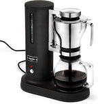 aarke Coffee Maker - Electric 10 Cup / 42 fl oz Drip Brewer with Automatic Drip-Stop, Glass Carafe, Brews Full Pot in Under 6 Minutes, SCA certified, Matte Black