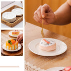 Dessert Plates Set of 18, 6 Inch Small Round Porcelain Appetizer Dinner Plate, White Ceramic Serving Dishes for Cake, Ice Cream, Snacks,Microwave, Dishwasher & Oven Safe