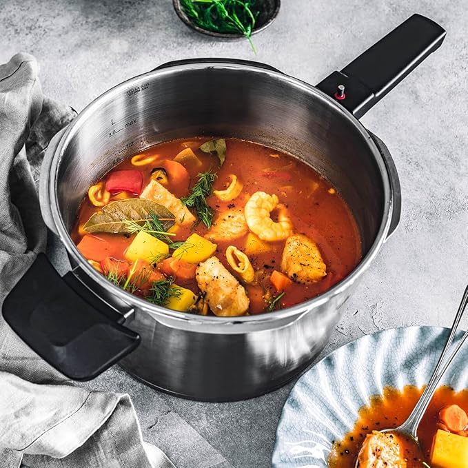Fissler Vitaquick Premium Pressure Cooker, 3.7 Quart