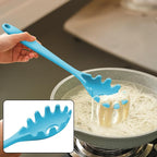 Silicone Cooking Spoons, Heat Resistant Large Silicone Pasta Slotted Spoon Solid Basting Spoon set for Nonstick Cookware, BPA Free Black Kitchen Silicone Spoons set for Mixing, Serving, Draining Blue