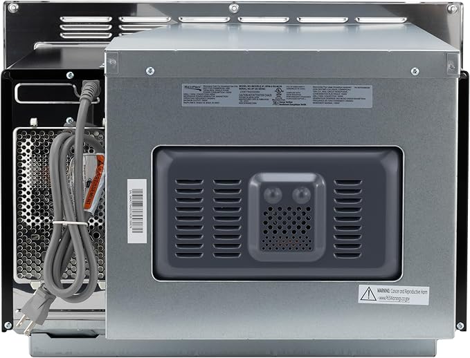 RecPro RV Convection Microwave Stainless Steel 1.1 cu. ft. | 120V | Microwave | Appliances | Direct Replacement for High Pointe and Greystone