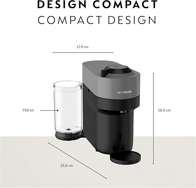 Nespresso Vertuo POP+ by Breville, Dark Grey