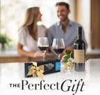 Zulay Kitchen Corkscrew Wine Opener - Premium 420 Stainless Steel & Ebony Wood Wine Bottle Opener - Double Hinged Opener with Foil Cutter & Cap Remover - Ebony Wood