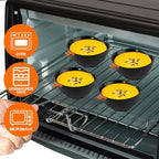 Kolewo4ever 12 Pieces Fall Ceramic Pumpkin Bowl 6 Ounces Ramekins Small Pumpkin Shaped Bowls Orange Dinnerware Decoration for Fall Halloween Serving Dip, Sauce, Condiments,Snack (Black)