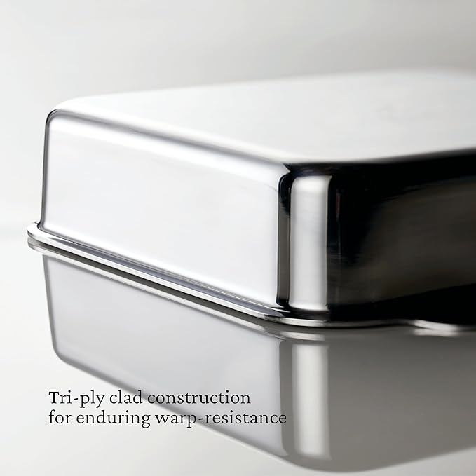 Hestan Provisions OvenBond – 8" x 8" Stainless Steel Square Baker Pan