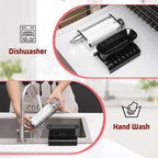 Adjustable Thickness Meat Tenderizer Attachment for Kitchenaid Stand Mixers, Meat Tenderizer Tool, Steak Cuber Processor Accessories for Kitchen aide,Dishwasher Safe