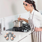 Silicone Egg Boiler Rack, Holds 6 Eggs, Egg Poacher Brackets, Egg Cooker for Home Breakfast Soft or Hard Boiled Eggs Making