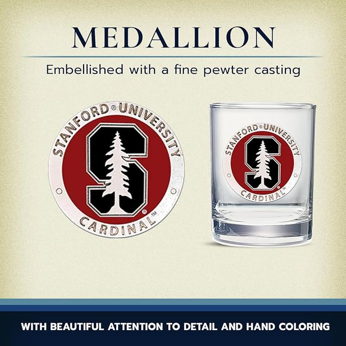 Heritage Pewter Stanford Double Old Fashion | Double Rocks Glass 14 OZ for Liquor | Expertly Crafted Pewter Glass