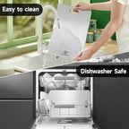 Titanium Cutting Board for Kitchen, No Toxic Double Sided Pure Titanium Cutting Boards for Kitchen, Easy to Clean, Meat, Fruit, Vegetables Chopping Board (15''L x 11''W)