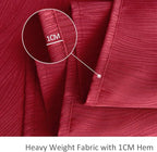 maxmill Jacquard Table Cloth Swirl Pattern Spillproof Wrinkle Resistant Heavy Weight Soft Tablecloth for Kitchen Dinning Tabletop Decoration Outdoor Picnic Rectangle 52 x 70 Inch Red