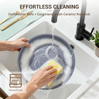 Ammeloo 18-Piece Ceramic Pots and Pans Set Non Stick, Non Toxic Cookware Set with Removable Handles, Pot Sets for Cooking, Induction Ready, Dishwasher & Oven Safe, PFAS PFOA & PTFE Free Navy Blue