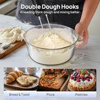 Consciot 7-in-1 Immersion Blender Handheld Max 1100W, Stick Emulsifier with Entire Stainless Steel Blender Shaft, Trigger Speed Control, 800ml Beaker, 600ml Chopper, Beaters, Frothers, Hooks & Masher