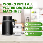 Citric Acid for Cleaning & Descaling Water Distillers, Kettles, Pots, Boilers, Dispensers, Citrus Acid Powder Descaler, Removes Limescale, Mineral Buildup, Hardwater Stains, Residue Fast 2LB Bulk